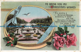 R678381 To Bring You My Christmas Wishes. Postcard. 1923 - World