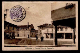 Gallarate - Piazza Vittorio Emanuele - Viaggiata 1922 - Rif. 08746 - Other & Unclassified