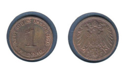 Allemagne  1 Pfennig  1915 A, Type 2, KM#10, Deutsches Reich, - 1 Pfennig