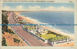 R676980 California. Beach Homes Along The Roosevelt Highway. Santa Monica. Tichn - World