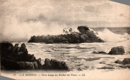 N°4502 W -cpa île De Bréhat -gros Temps Au Rocher  Du Paon- - Ile De Bréhat