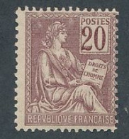 DX-48: FRANCE: N°113** (des Froissures) - 1900-02 Mouchon