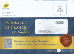 Pap De Service _ Patrimoine De France - Pseudo-entiers Officiels