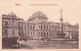 Wien - Universität Mit Dem Liebenberg-Denkmal - Sonstige & Ohne Zuordnung