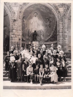 Photo Originale - Habitants De  SCAER ( 29- Finistere ) En Pelerinage A Lourdes En 1958 - Format 18 X 24 Cm - Andere & Zonder Classificatie