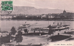 GENEVE  -  Le Port  - 1916 - Andere & Zonder Classificatie