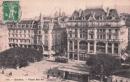 GENEVE -  Place Bel Air - 1916 - Otros & Sin Clasificación