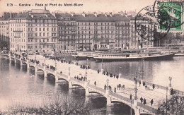 GENEVE - Rade Et Pont Du Mont Blanc - Autres & Non Classés