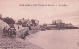 50 - SAINT VAAST La HOUGUE - La Breche Et L'ancien Port - Saint Vaast La Hougue