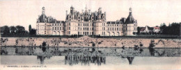 41 - CHAMBORD - Le Chateau Facade Nord - Carte Double - Parfait Etat - Format 27.5 X 10.5 Cm - Chambord