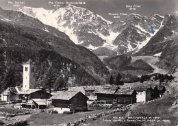 Verbania - MACUGNAGA - Chiesa Vecchia E Catena Del M Rosa - Verbania