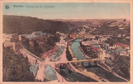 BOUILLON -  Panorama Pris De La Ramonette  - Carte Aquarelle - Bouillon