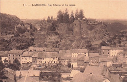 LA ROCHE En ARDENNE - Rue Clairue Et Les Ruines - La-Roche-en-Ardenne