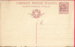 ITALIA - TRENTINO - INTERO CARTOLINA POSTALE LEONI 10.C CORONA/10C (INT. 5) - NUOVA - Trentin