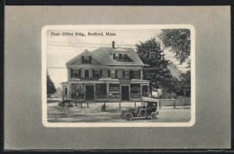 AK Bedford, MA, Post Office Bldg.  - Autres & Non Classés