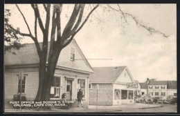 AK Cape Cod, MA, Post Office And Dorrie`s Store  - Cape Cod