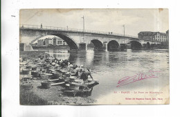 54 - NANCY - Le Pont De Malzéville - Lavandières - Carte Précurseur - Nancy