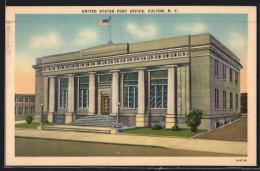 AK Fulton, NY, United States Post Office  - Andere & Zonder Classificatie