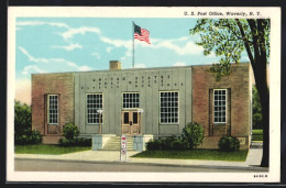 AK Waverly, NY, United States Post Office  - Andere & Zonder Classificatie