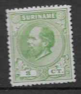 Suriname 1873-88, NVPH 4A MNG, Kw 27.5 EUR (SN 3177) - Suriname ... - 1975