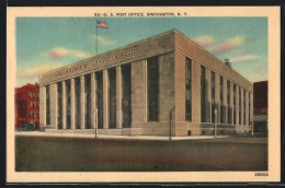 AK Binghamton, NY, United States Post Office  - Andere & Zonder Classificatie