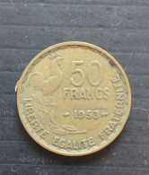 COIN MONETA FRANCIA 50 FRANCHI 1953 - 20 Francs