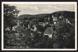 AK Tautenburg I. Thür., Ortsansicht Mit Kirche  - Sonstige & Ohne Zuordnung