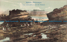 R678433 Biarritz Pittoresque. Dans Les Roches Du Port Des Pecheurs - Monde
