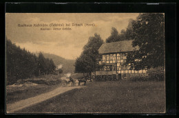 AK Urbach /Harz, Gasthaus Kalkhütte  - Autres & Non Classés