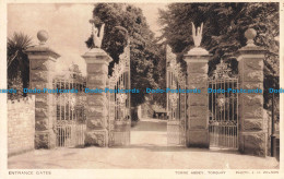 R677021 Torquay. Torre Abbey. Entrance Gates. J. H. Wilson - Monde
