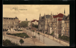 AK Bochum, Blick Auf Die Kaiser-Wilhelm-Strasse  - Bochum