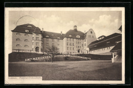 AK Eisleben, Blick Zur Mädchen-Volksschule  - Lutherstadt Eisleben