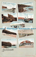 R676076 Lossiemouth. Covesea Rocks. I. D. Yeadon. 1905. Multi View - Monde