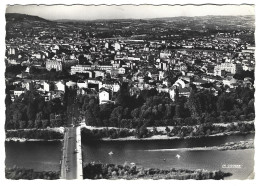 03 Vichy - Vue Aerienne - L'allier, Le Pont A Briand Et En Prolongement La Source De L'hopital - Vichy