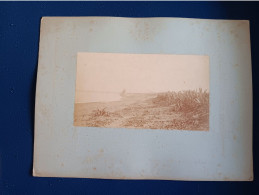 **** ALGERIE ****   L'embouchure De L'Harrach  -- Grande Photo 1900 Format Carton 40cmx30cm - - Afrique