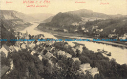 R678443 Wehlen A. D. Elbe. Sachs. Schweiz. Bastei. Rauenstein. Loffler. Nr. 5065 - Monde