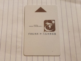 MAROCO-FARAH MAGHREB CASABLANCA-hotal Key Card-(1122)-used Card - Hotelkarten