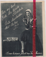 Pub Reclame - Chocolade Kwatta , Miss Universe  - Orig. Knipsel Coupure Tijdschrift Magazine - 1931 - Publicités
