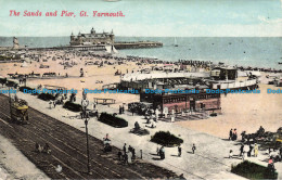 R677586 Gt. Yarmouth. The Sands And Pier - Monde