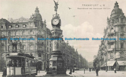 R678483 Frankfurt A. M. Kaiserstrasse Mit Manskopfs Uhrturm - Monde