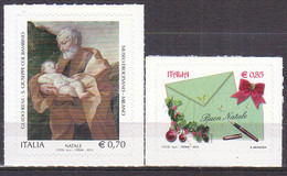 Y2178 - ITALIA ITALIE Unificato N°3493/94 ** NOEL - 2011-20: Ungebraucht