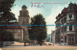 R678486 Neumunster. Kleinflecken U. Evangelische Kirche. Ottmar Zieher. 1915 - Monde