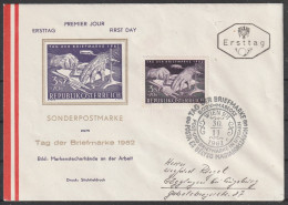 Österreich: 1962, Fernbrief In EF, Mi. Nr. 1127, 3 S.+70 G. Tag Der Briefmarke.   ESoStpl. WIEN - FDC