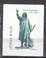 Y2187 - ITALIA ITALIE Unificato N°3505 ** COLA DI RIENZO - 2011-20: Mint/hinged