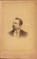 Guatemala, Homme Moustachu Elegant, Aristocratie, Dedicace, Photo El Siglo XX, 1896 - Old (before 1900)