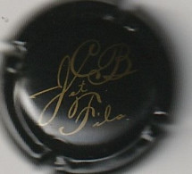 Capsule Champagne BOUCHARD Jean-Claude { N°8a : Noir Et Or ; AUBE Celles-sur-Ource } {S23-24} - Andere & Zonder Classificatie