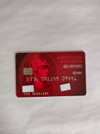 China, American Express,(1pcs) - Cartes De Crédit (expiration Min. 10 Ans)