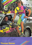 Vélo - Cyclisme - Coureur Cycliste Thomas Steiner - Team Scott Integra - Radsport