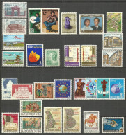 LUXEMBURGO 1981-1990 GRAN CONJUNTO ** SERIES COMPLETAS EN COLECCION SIN FIJASELLOS ALTO VALOR DE CATALOGO - Ungebraucht