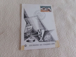 BELLE CARTE 1ER JOUR JOURNEE DU TIMBRE 1966 ...MONTAUBAN 19-3-1966..SIGNE BEQUET - Tag Der Briefmarke